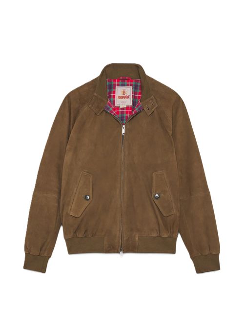 G9 in Pelle Scamosciata Dark olive Baracuta Baracuta | BRCPS0939UT2623699 DARK OLIVE